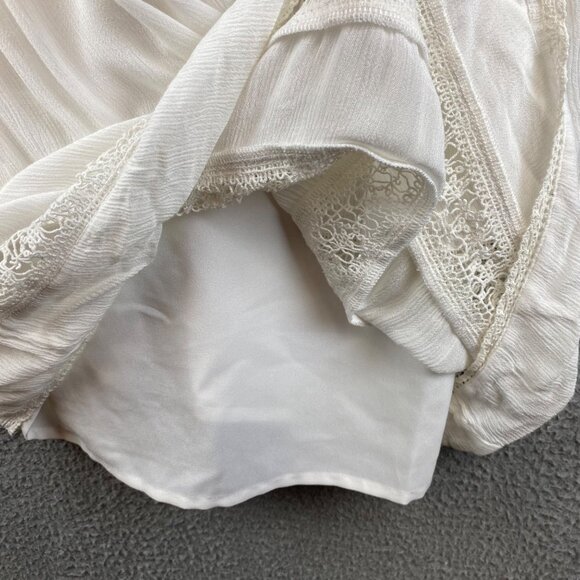 New BCBGeneration Women's Crochet Strap Open Back Short Sundress size M - Picture 12 of 14